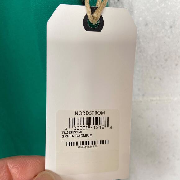 NEW Leith Tank Top Tunic Racerback Tunic Green Womens Size‎ Large - Picture 4 of 8